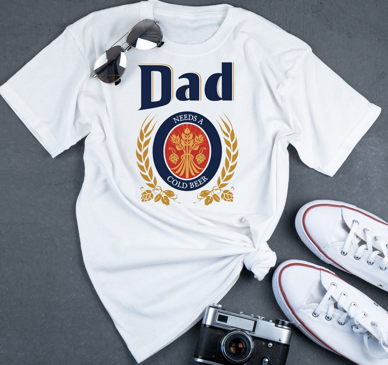 dad needs a cold beer