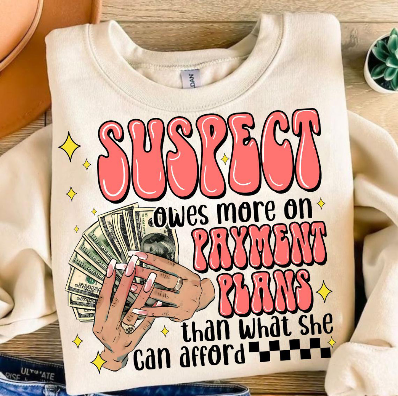 Suspect owes more in payment plans