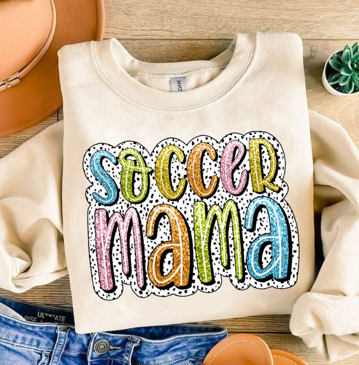 speckled soccer mama