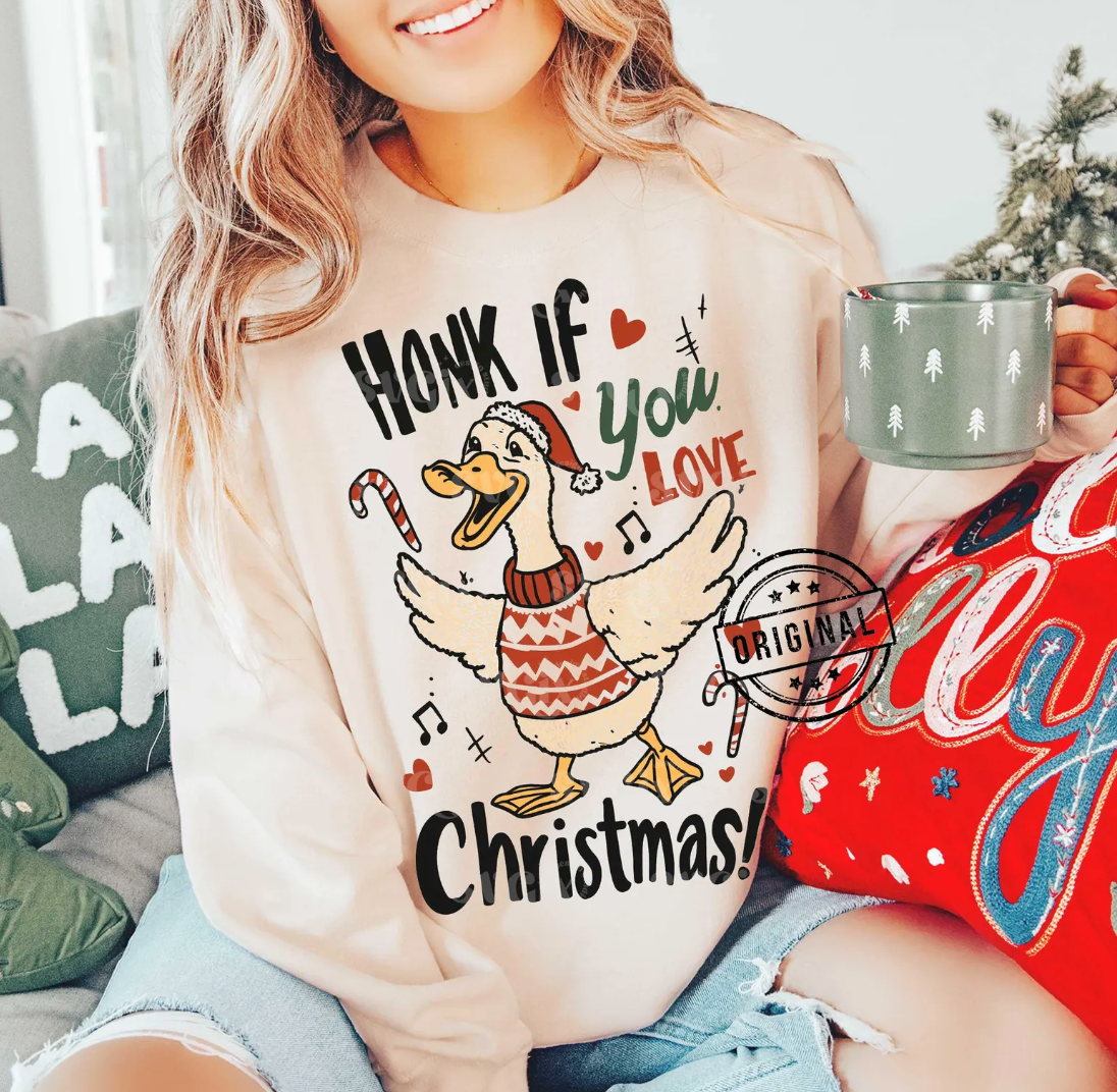 honk if you love christmas