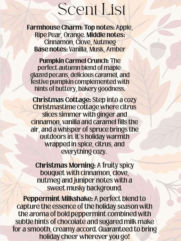 Room + Linen Spray (Fall + Winter Collection)