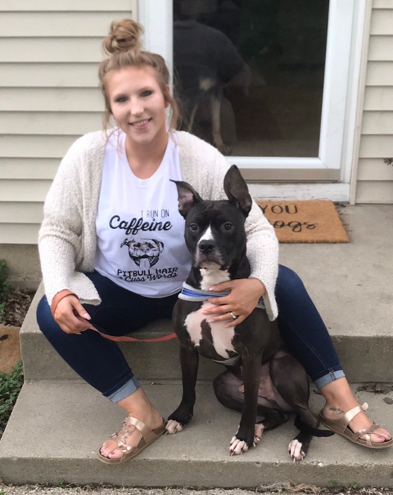 running on caffeine, pitbull hair & cuss words