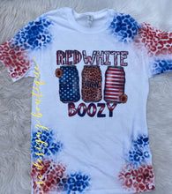 Load image into Gallery viewer, Leopard red white & boozy