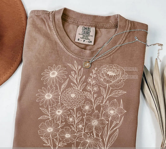 retro wildflower bouquet