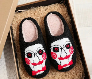 fall/halloween slippers