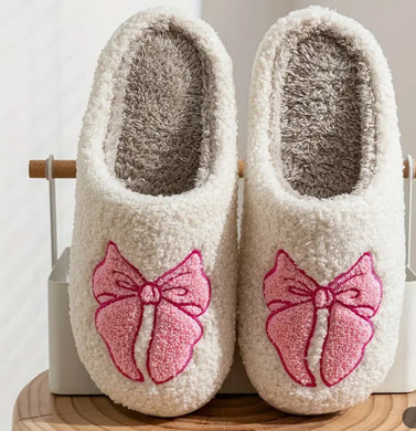 pink Bow slippers