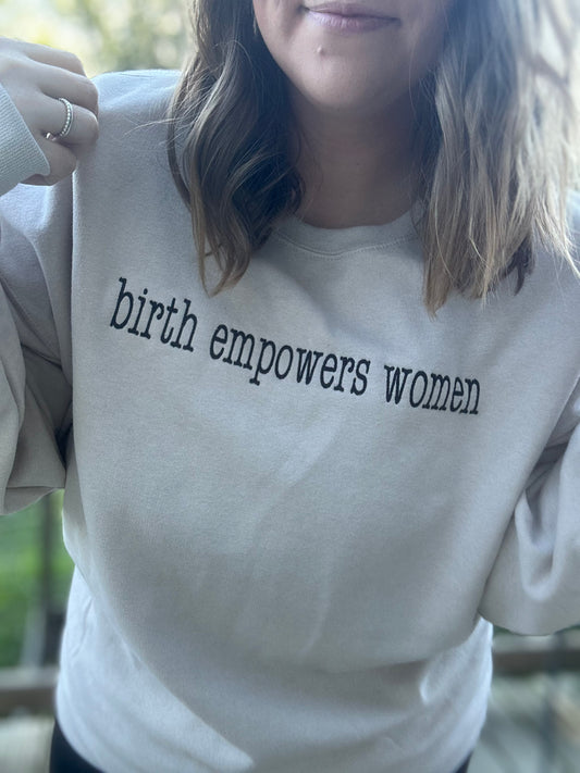Birth empowers women - VE