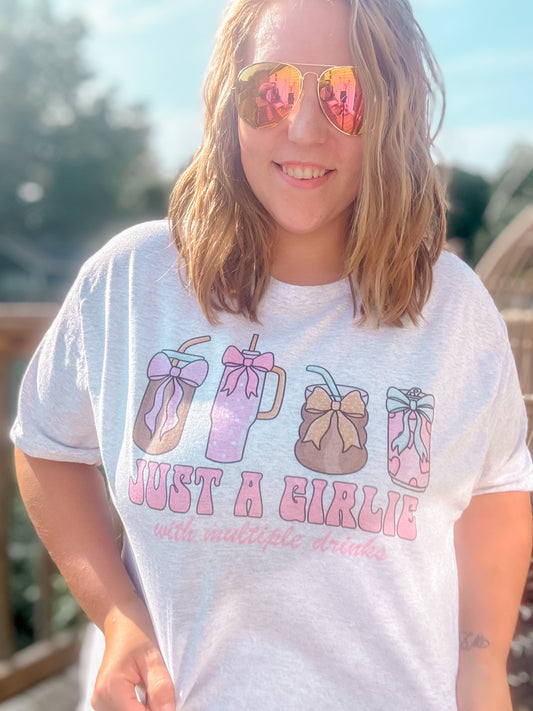 Multiple drink girlie