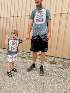 Dad & his boy matching set