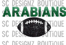 Load image into Gallery viewer, Faux sequin team apparel