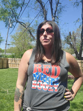 Load image into Gallery viewer, Red White Boozy  tank