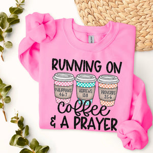 Running on coffee & a prayer