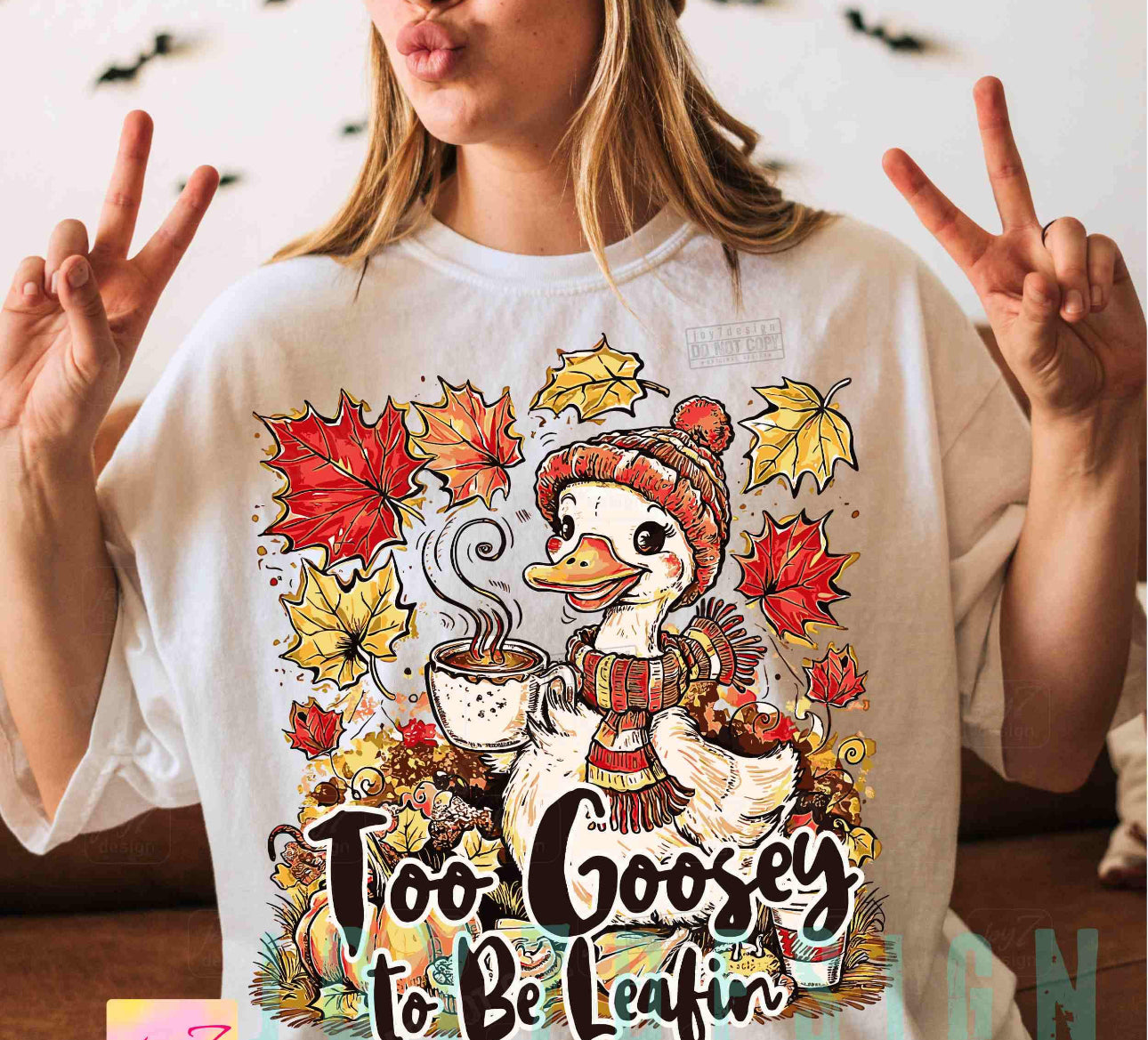 too goosey to be leafin