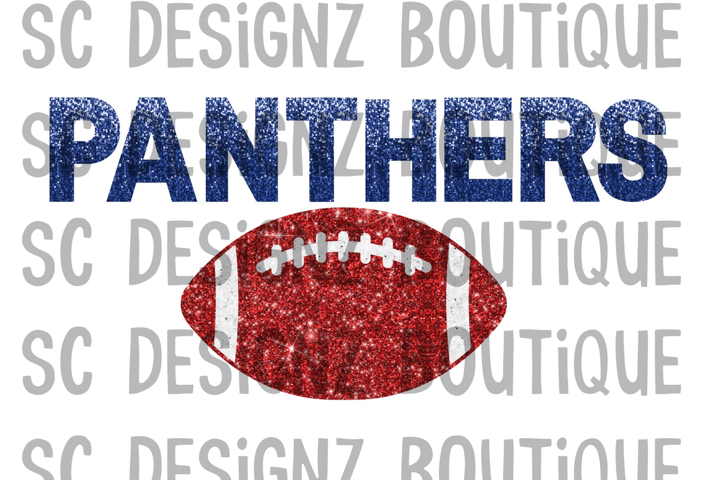 Faux sequin team apparel