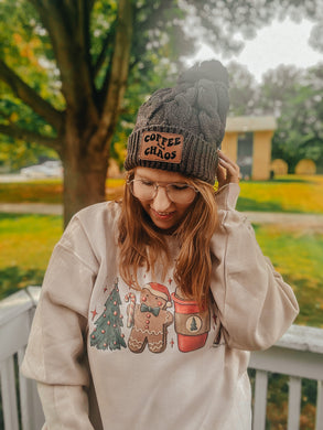 Coffee & chaos beanie