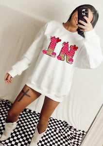 IN valentines sweatshirt