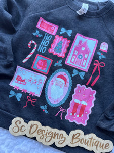girly pink christmas