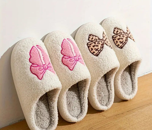 Bow slippers