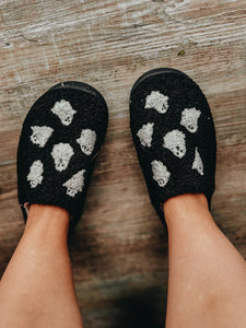 fall/halloween slippers