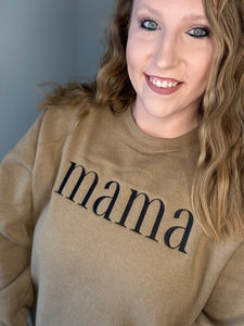 Mama embroidered sweatshirt