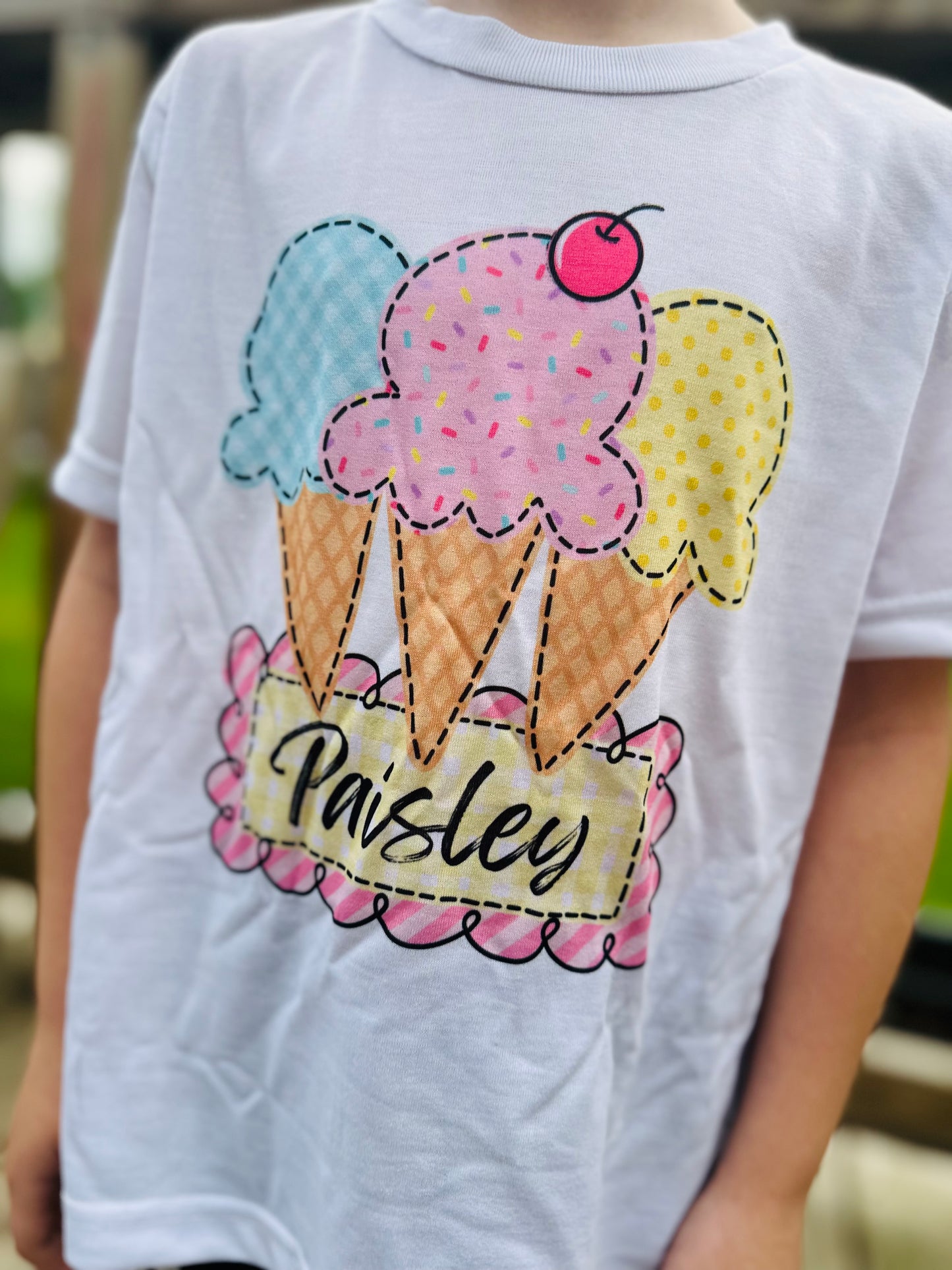 Ice cream tee