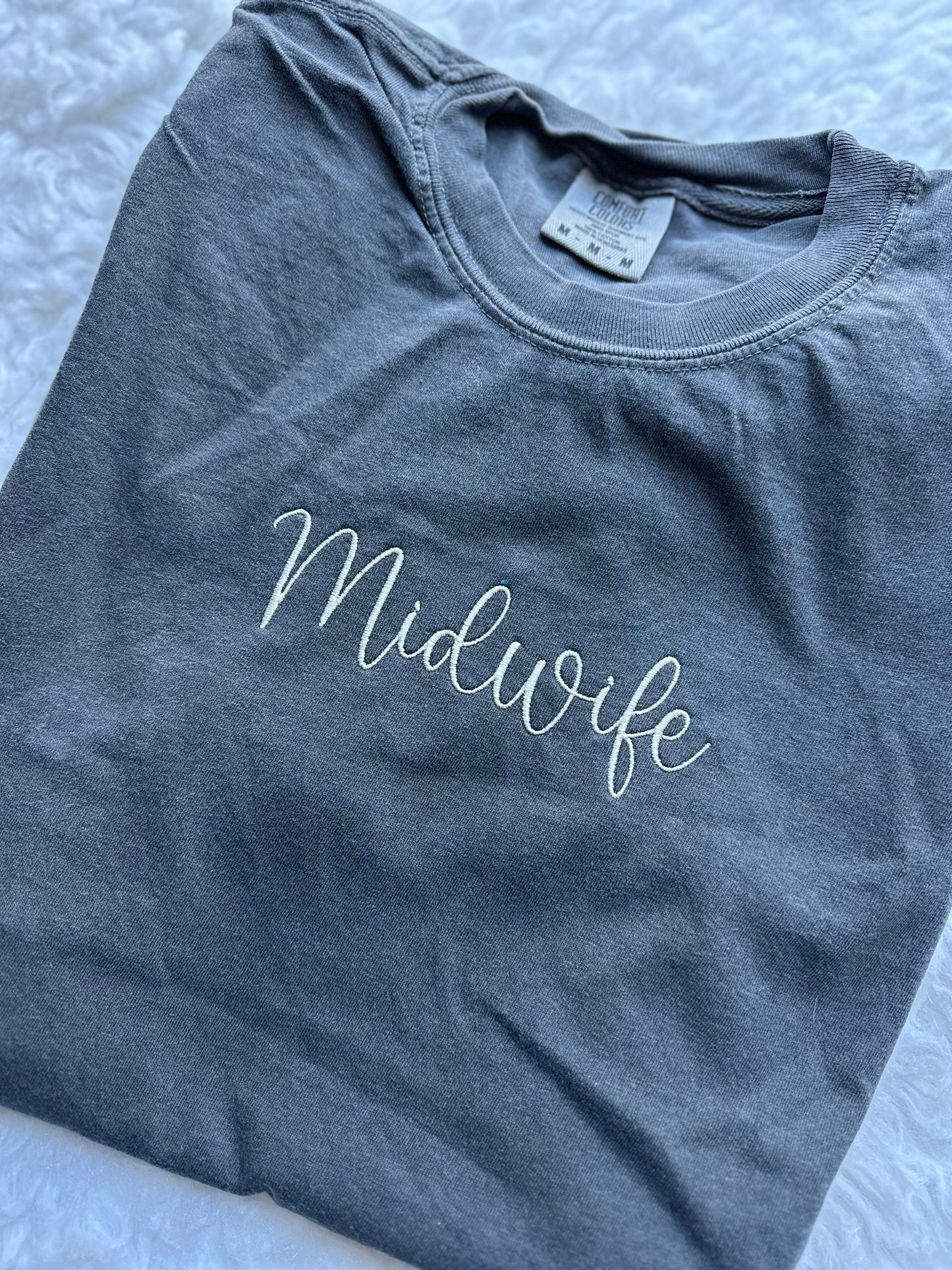 Doula/Midwife embroidered tee