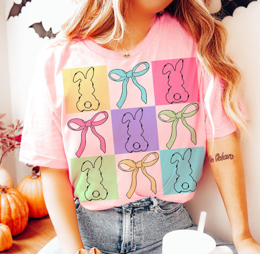 checkered bunny coquette