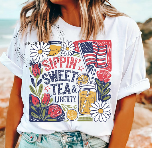 sippin sweet tea & liberty