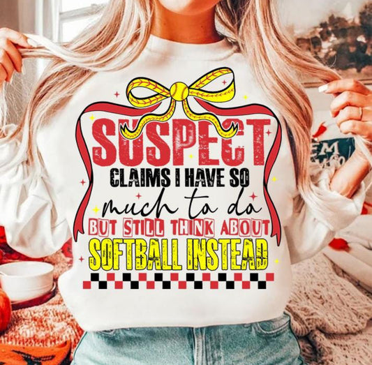suspect claims..softball