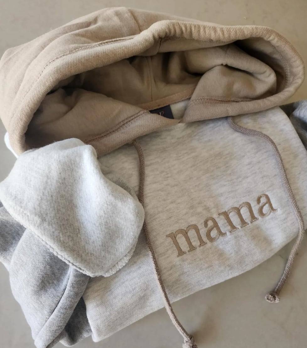 Colorblock Cropped embroidered sweatshirt