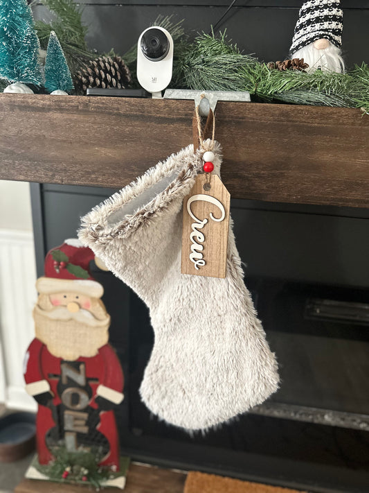 Stocking Tag