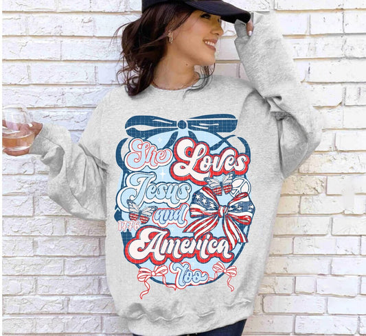 she loves jesus & america too