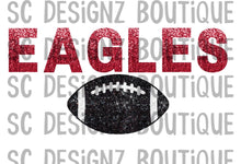 Load image into Gallery viewer, Faux sequin team apparel