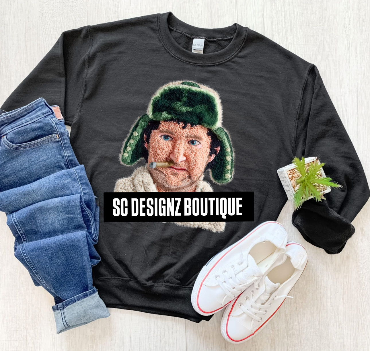 Plush christmas cousin