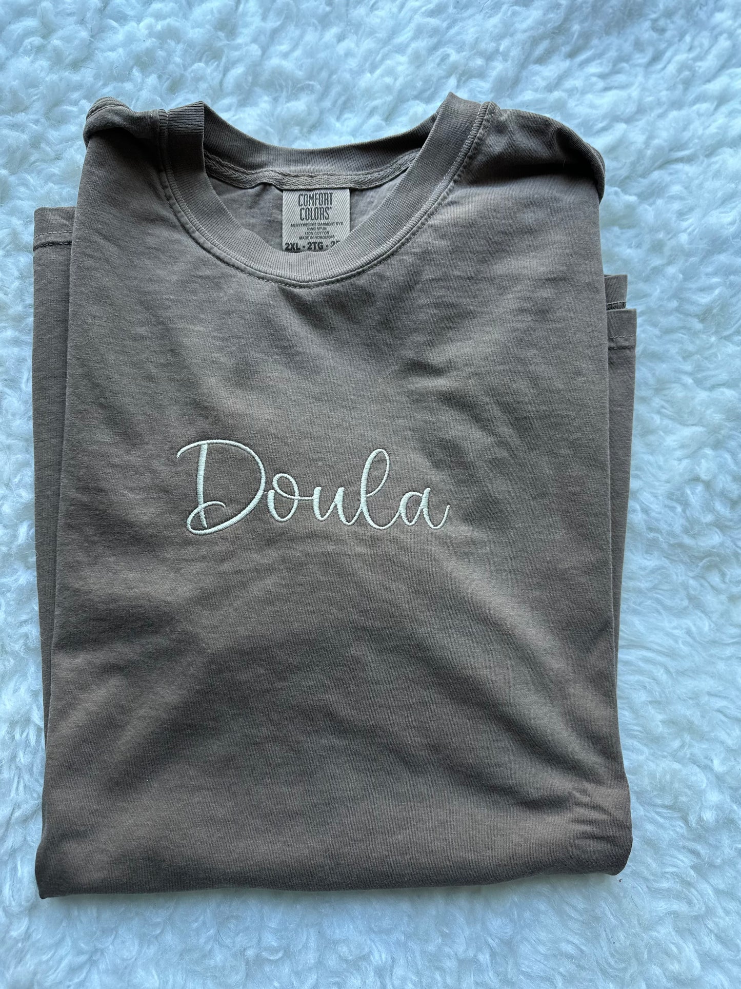 Doula/Midwife embroidered tee
