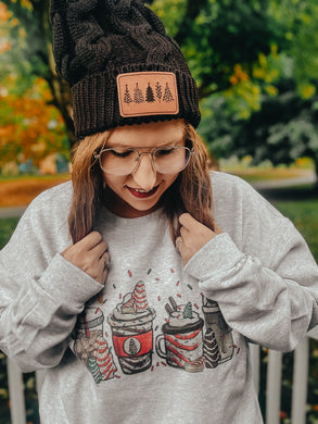 Christmas tree beanie