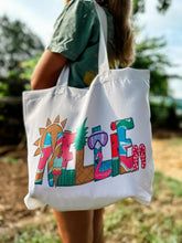 Load image into Gallery viewer, Personalized Pool tote bag