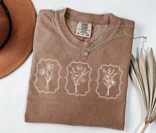 floral postal stamps