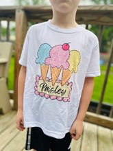 Load image into Gallery viewer, Ice cream tee