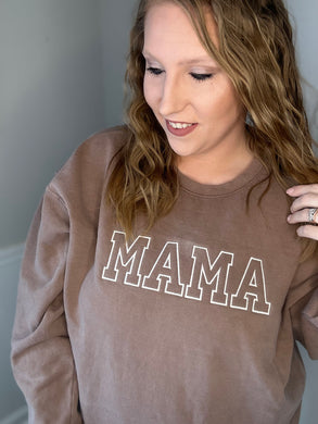 MAMA embroidered sweatshirt