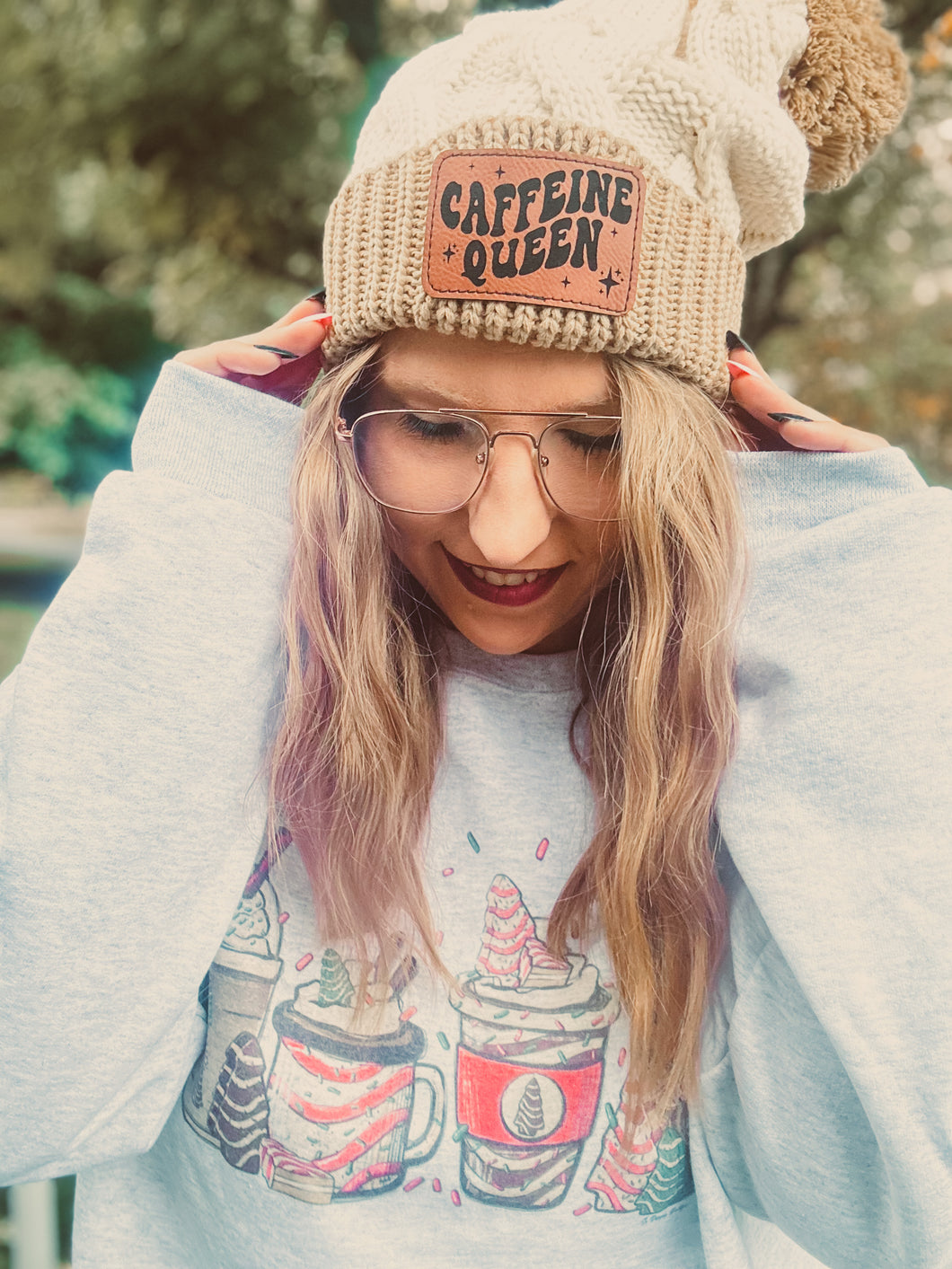 Caffeine Queen beanie