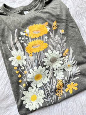 Daisy floral bunch