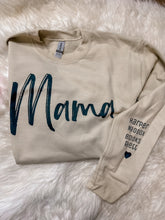 Load image into Gallery viewer, Custom mama shirt with kids names