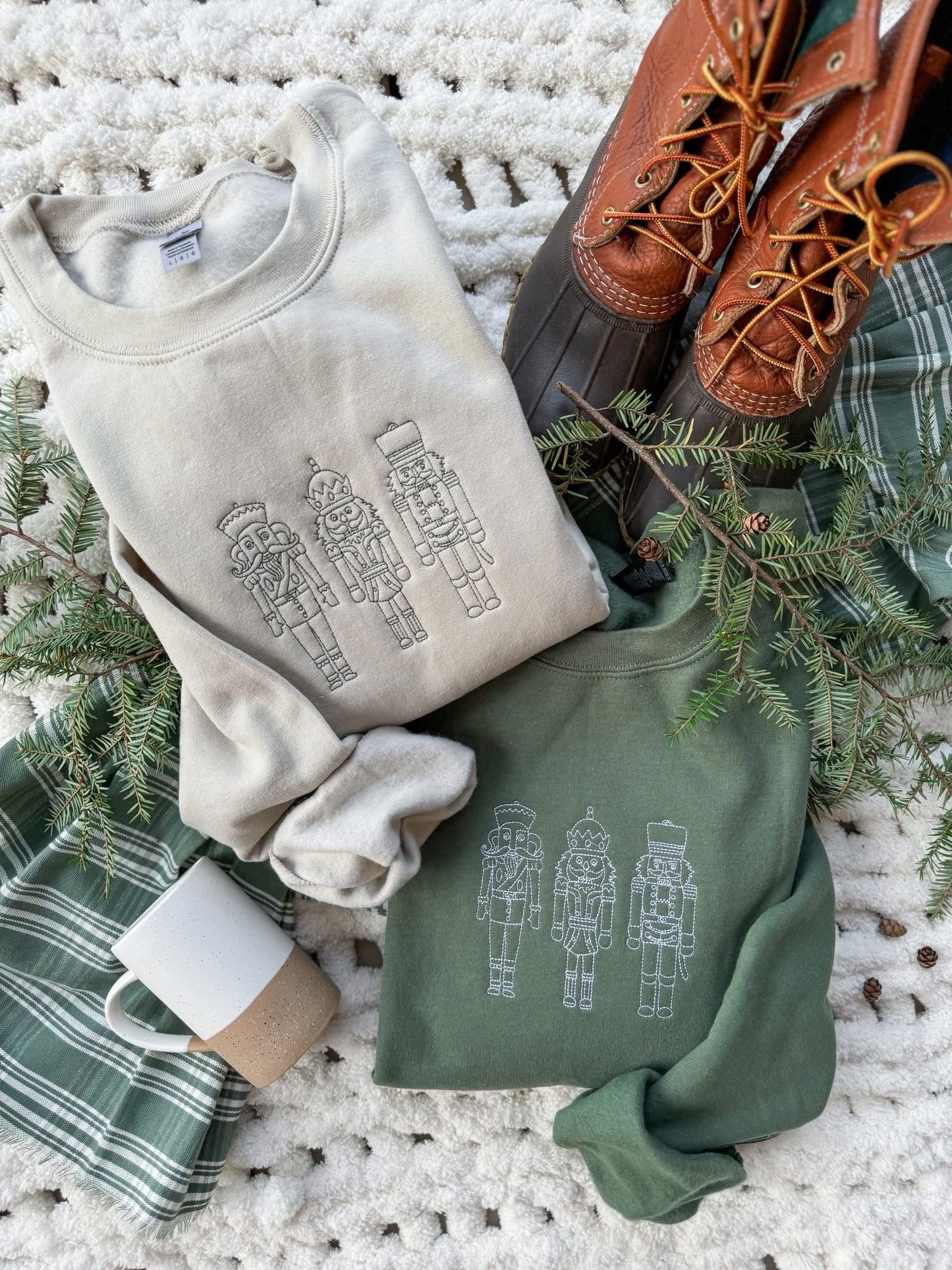 Nutcracker embroidered sweatshirt