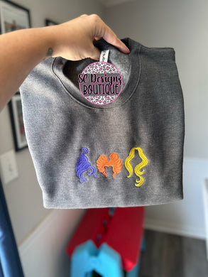 Sisters embroidered sweatshirt