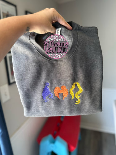 Sisters embroidered sweatshirt