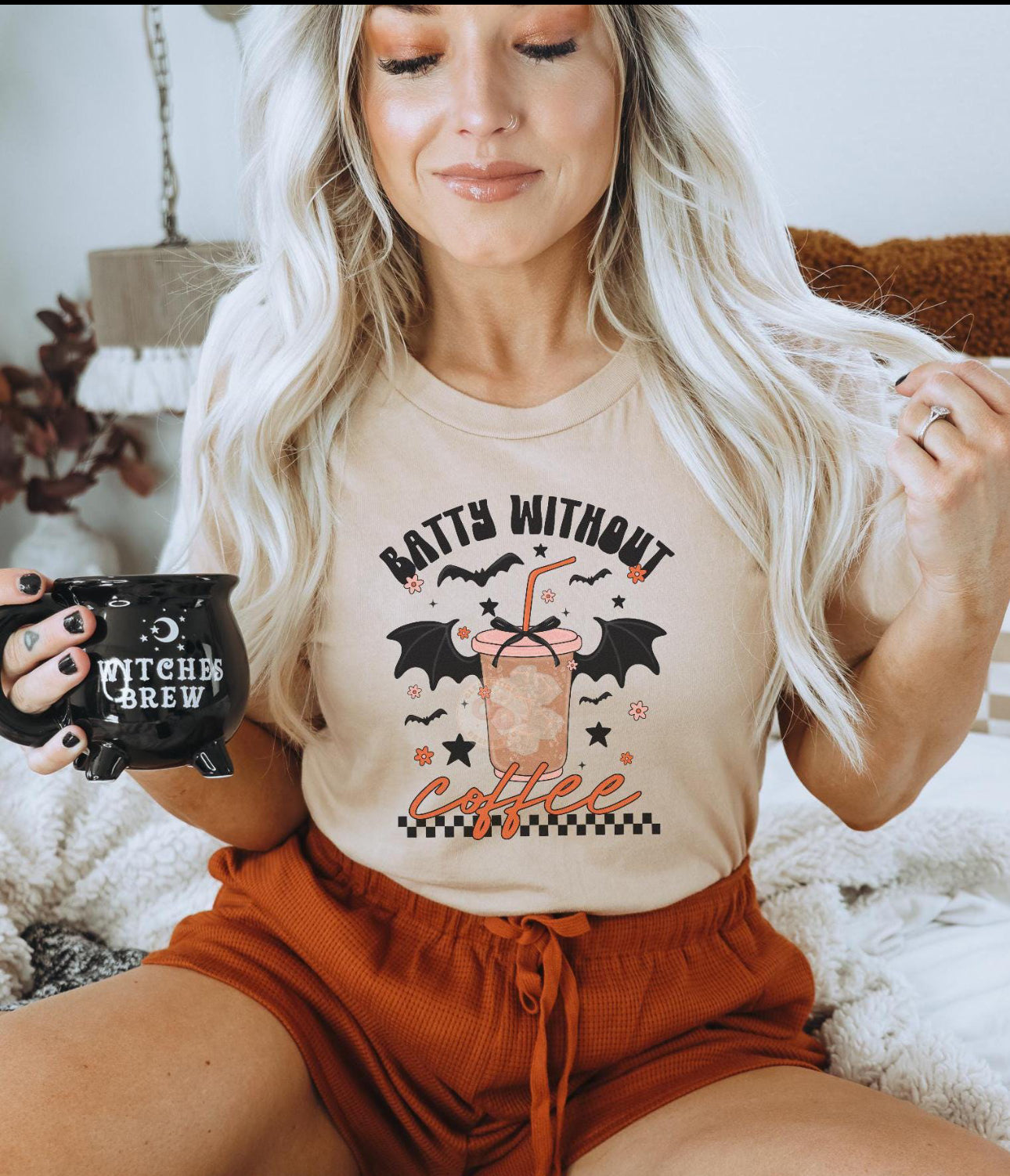 Batty without coffee