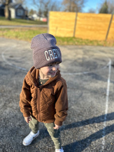 Kids name embroidered beanie