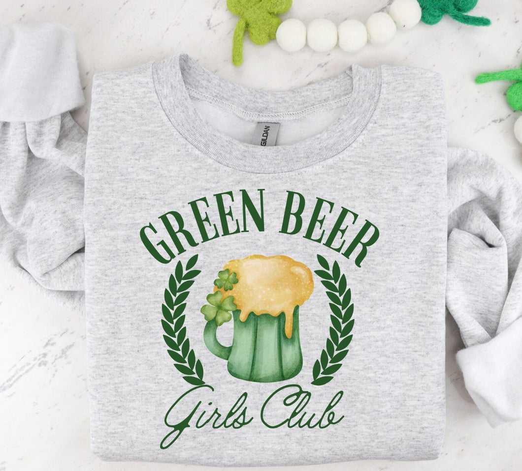 Green beer girls club