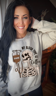 my blood type is coffee